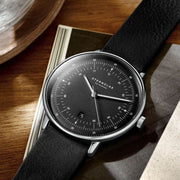 STERNGLAS S01-HH11-VI15 Hamburg 42mm Quartz Graphite Black Men's Watch - mzwatcheslk srilanka